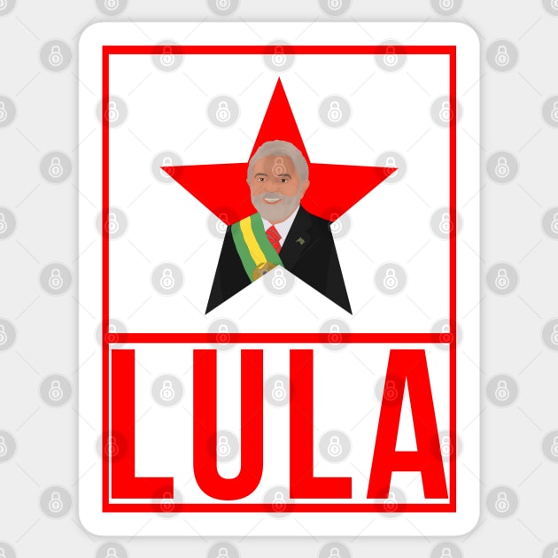 Lula 2022 Brazil Presidential Election Sticker by DiegoCarvalho